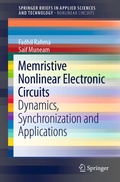 Cover: Memristive Nonlinear Electronic Circuits - Springer