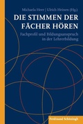 Cover: Die Stimmen der F&auml;cher h&ouml;ren - Brill Deutschland