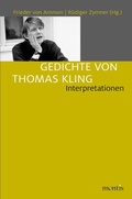 Cover: Gedichte von Thomas Kling - Brill Deutschland