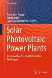 Enlarge image Cover: Solar Photovoltaic Power Plants - Springer