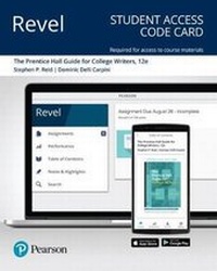 Enlarge image Cover: Revel for the Reid Guide for College Writers -- Access Card - Pearson Education (US)