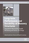 Cover: Long-term Performance and Durability of Masonry Structures - Woodhead Publishing