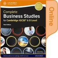 Abbildung von: Cie Complete Igcse Business Studies Token Online Book 3rd Ed - Oxford University Press