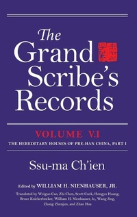 Enlarge image Cover: The Grand Scribe's Records, Volume V.1 - Indiana University Press