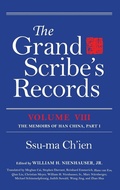Cover: The Grand Scribe's Records, Volume VIII - Indiana University Press