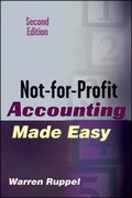 Cover: Not-for-Profit Accounting Made Easy - Wiley
