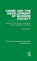 Cover: Crime and the Development of Modern Society - Routledge