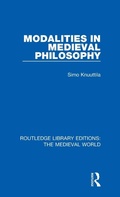 Cover: Modalities in Medieval Philosophy - Routledge