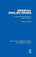 Cover: Medieval English Drama - Routledge
