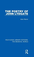Cover: The Poetry of John Lydgate - Routledge