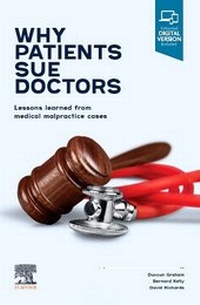 Abbildung von: Why Patients Sue Doctors - Elsevier