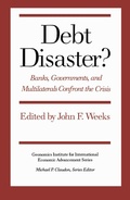 Cover: Debt Disaster? - New York University Press