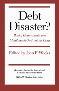Enlarge image Cover: Debt Disaster? - New York University Press