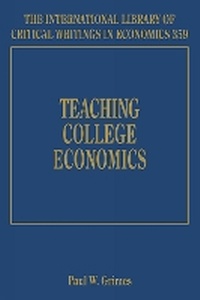 Enlarge image Cover: Teaching College Economics - Edward Elgar Publishing