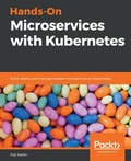 Cover: Hands-On Microservices with Kubernetes - Packt Publishing