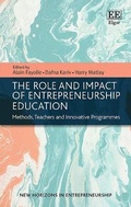 Cover: The Role and Impact of Entrepreneurship Education - Edward Elgar Publishing