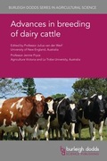 Cover: Advances in Breeding of Dairy Cattle - Burleigh Dodds Science Publishing Limited