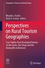 Cover: Perspectives on Rural Tourism Geographies - Springer