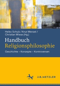 Abbildung von: Handbuch Religionsphilosophie - J.B. Metzler