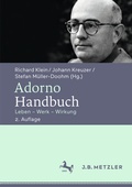 Cover: Adorno-Handbuch - J.B. Metzler