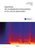 Cover: Geschichte der musikalischen Interpretation im 19. und 20. Jahrhundert - J.B. Metzler