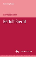 Cover: Bertolt Brecht - J.B. Metzler