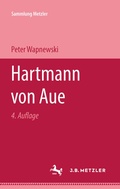 Cover: Hartmann von Aue - J.B. Metzler
