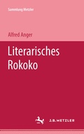 Cover: Literarisches Rokoko - J.B. Metzler