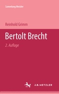 Cover: Bertolt Brecht - J.B. Metzler