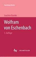 Cover: Wolfram von Eschenbach - J.B. Metzler
