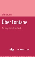 Cover: &Uuml;ber Fontane - J.B. Metzler