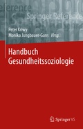 Cover: Handbuch Gesundheitssoziologie - Springer VS