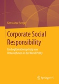 Cover: Corporate Social Responsibility - Springer VS