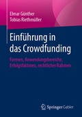 Cover: Einf&uuml;hrung in das Crowdfunding - Springer Gabler