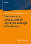 Bild: Praxissemester im Lehramtsstudium in Deutschland: Wirkungen auf Studierende - Springer VS