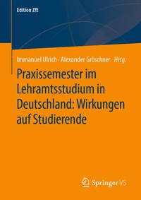 Bild: Praxissemester im Lehramtsstudium in Deutschland: Wirkungen auf Studierende - Springer VS