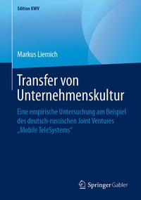 Abbildung von: Transfer von Unternehmenskultur - Springer Gabler