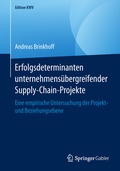 Cover: Erfolgsdeterminanten unternehmens&uuml;bergreifender Supply-Chain-Projekte - Springer Gabler