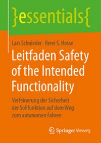 Enlarge image Cover: Leitfaden Safety of the Intended Functionality - Springer Vieweg