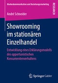 Cover: Showrooming im station&auml;ren Einzelhandel - Springer Gabler