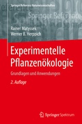 Cover: Experimentelle Pflanzen&ouml;kologie - Springer Spektrum