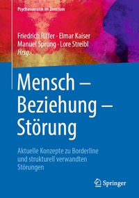 Abbildung von: Mensch - Beziehung - Störung - Springer