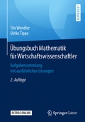 Cover: &Uuml;bungsbuch Mathematik f&uuml;r Wirtschaftswissenschaftler - Springer Gabler