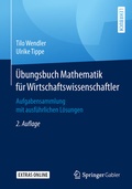 Cover: &Uuml;bungsbuch Mathematik f&uuml;r Wirtschaftswissenschaftler - Springer Gabler