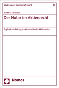 Abbildung von: Der Notar im Aktienrecht - Nomos