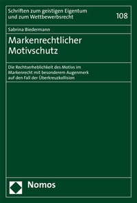 Abbildung von: Markenrechtlicher Motivschutz - Nomos