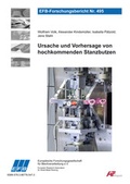 Cover: Ursache und Vorhersage von hochkommenden Stanzbutzen - Europ&auml;ische Forschungsgesellschaft f&uuml;r Blechverarbeitung e.V. (EFB)
