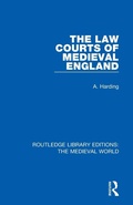 Cover: The Law Courts of Medieval England - Routledge