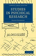Cover: Studies in Psychical Research - Cambridge University Press