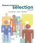Cover: Human Resource Selection - wessex, inc.